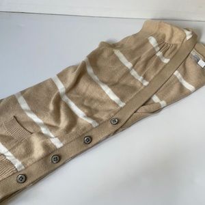 Striped sweater vest